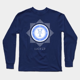 Lucifer sigil seal Morning Star Long Sleeve T-Shirt